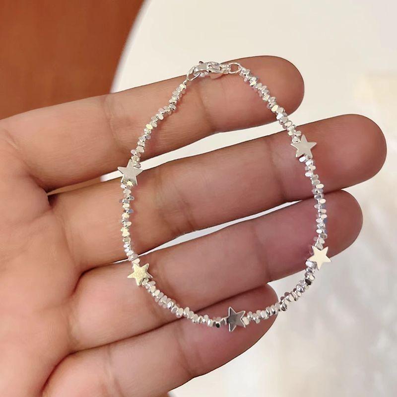 Silver Fragment Star Bracelet for Women - Unique, Trendy & Exquisite Design