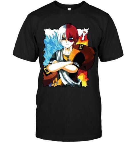 

Shoto Todoroki Shouto Todoroki and Gaara - T-shirt T Shirt Summer Style Fashion Men T Shirts Top Tee Clothing - Men s Summer ... S разноцветный