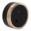 13A Power Track Socket Removable Electric Outlet Slide Guide Adapter for Home Bedroom Kitchen