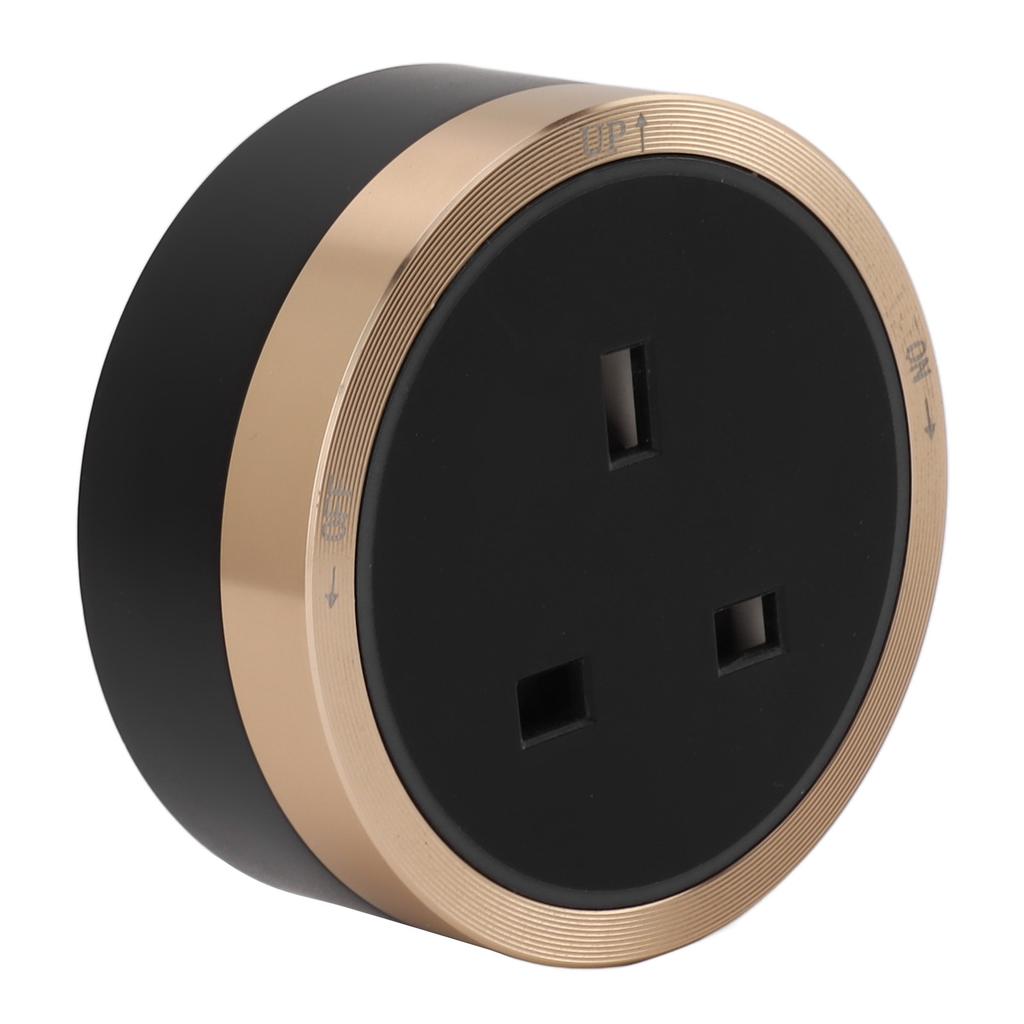 13A Power Track Socket Removable Electric Outlet Slide Guide Adapter for Home Bedroom Kitchen