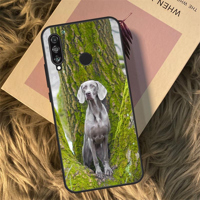 

Weimaraner Dog For Huawei Nova 9 10 SE 3i 7i 8i 11i 12i Y60 Y61 Y70 Y72 Y73 Y90 Y91 P20 P30 P40 Lite Case For Huawei P20 Lite