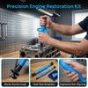 2PCS Rubber Suction Cups Valve Grinding Tool Hardwood Handle Spring Compressor Tools  Engine Repair