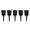 10 Pieces Fertilizer Basket Nutrition Cup Small Bonsai Fertilizer Box with Lid for Plant Gardening Offices Courtyards Balconies