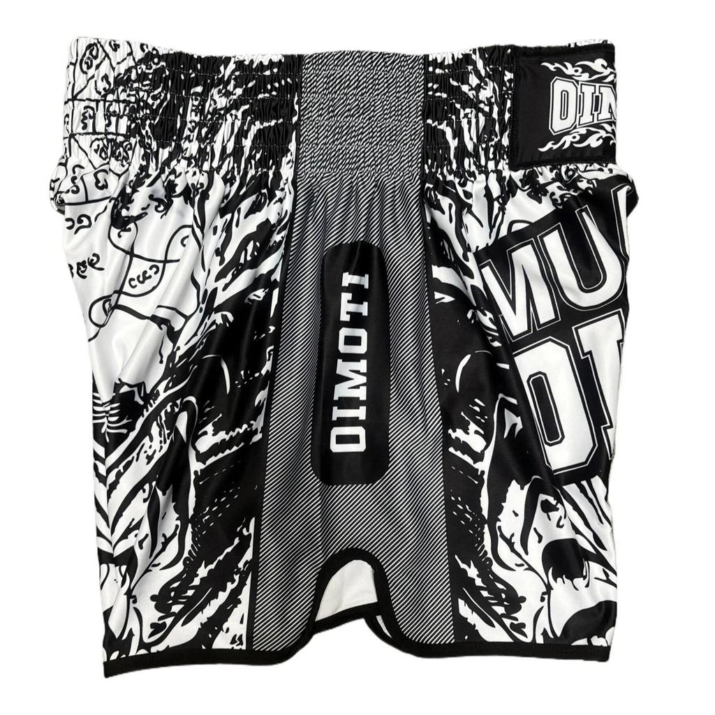 Włóczka Tatuaż Ochrona Muay Thai Kickboxing Boks MMA UFC Spodenki Casual Siłownia Sport Unisex Mężczyźni Kobiety Trening Szybkoschnący Nadruk Elastyczny Wysoki Stan Trening