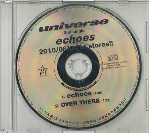 

CD UNIVERSE - Echoes DDCF80334 DEFSTAR 2010 Япония Японская поп/рок Б/у