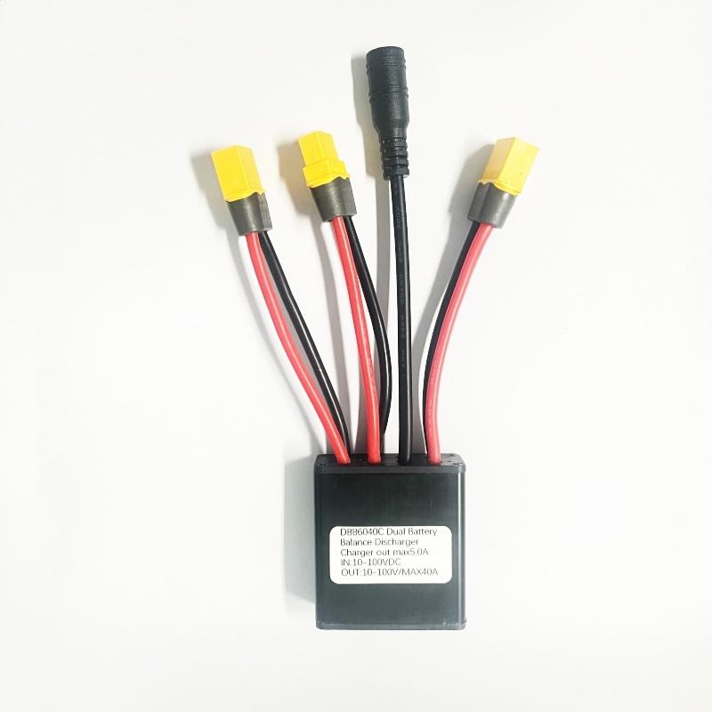 Double Battery Balance Discharger Dual Battery Discharge Module for Electric Bicycles