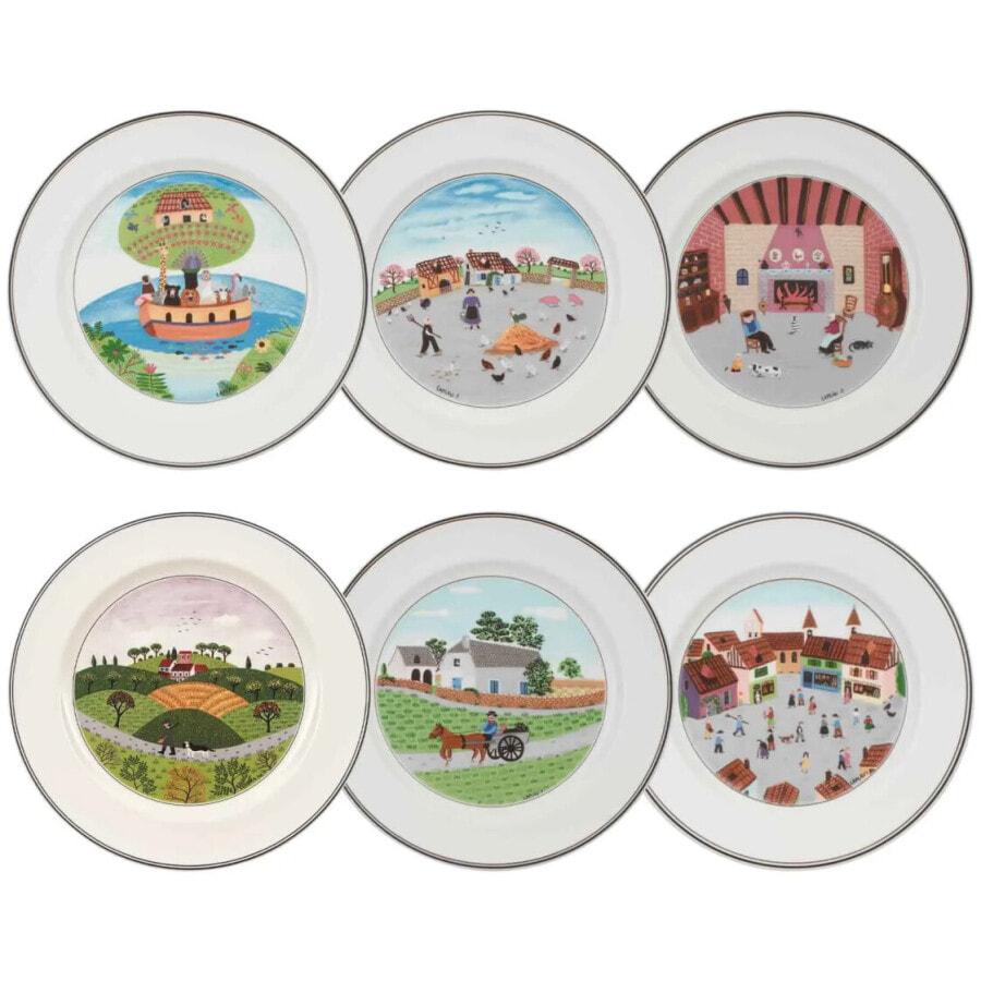 

Сервиз тарелок Design Naif 6 штук Villeroy & Boch