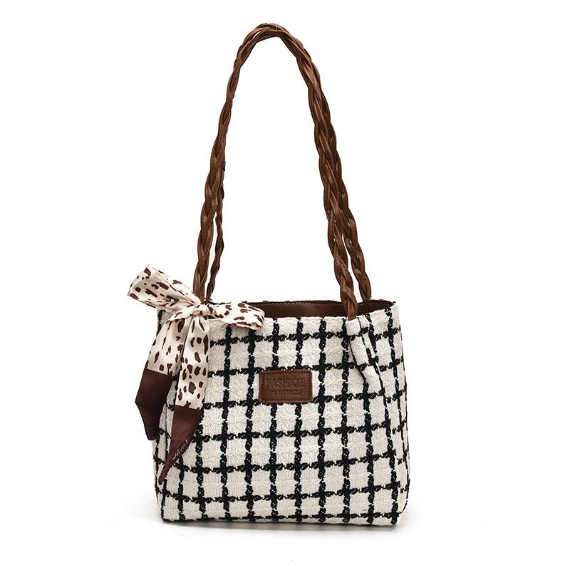 Large Capacity Bag for Women New Fashion Commuter Tote Bag for Women Ins College Students' Class Shoulder Bag for Women