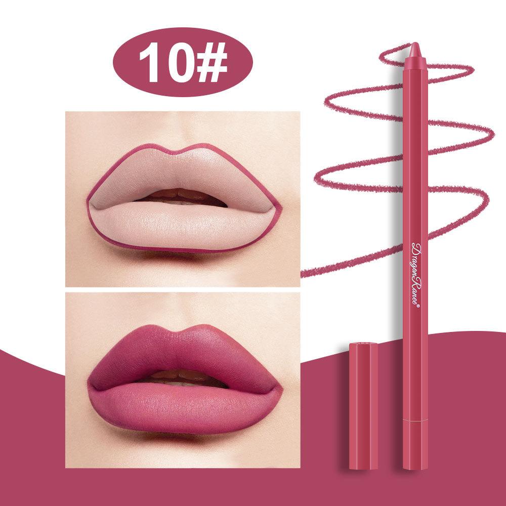 Lip Liner Autumn and Winter Matte Whitening Lipstick Velvet Matte Long-Lasting Makeup Effect Non-Fading Non-Stick Cup Lip Liner