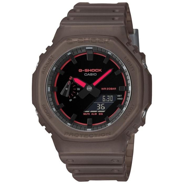 [Casio] G-Shock GA-2100K-5AJF Men s Watch, Brown Matte Skeleton