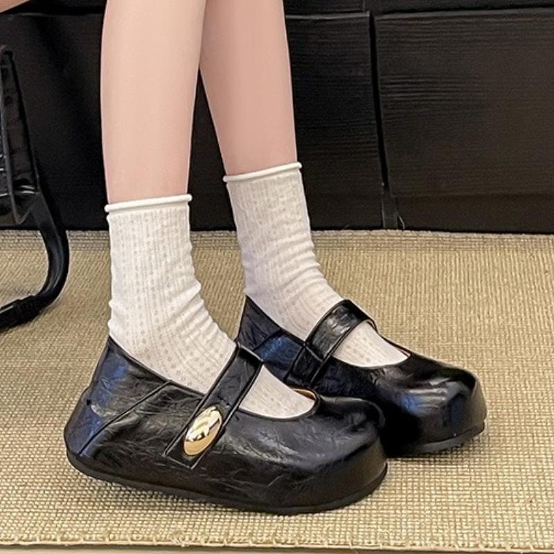 

Women Flats Platform Shoes Casual Summer Loafers New Sandals 2025 Sport Sneakers Square Toe Slippers Woman Zapatillas 40 чорний