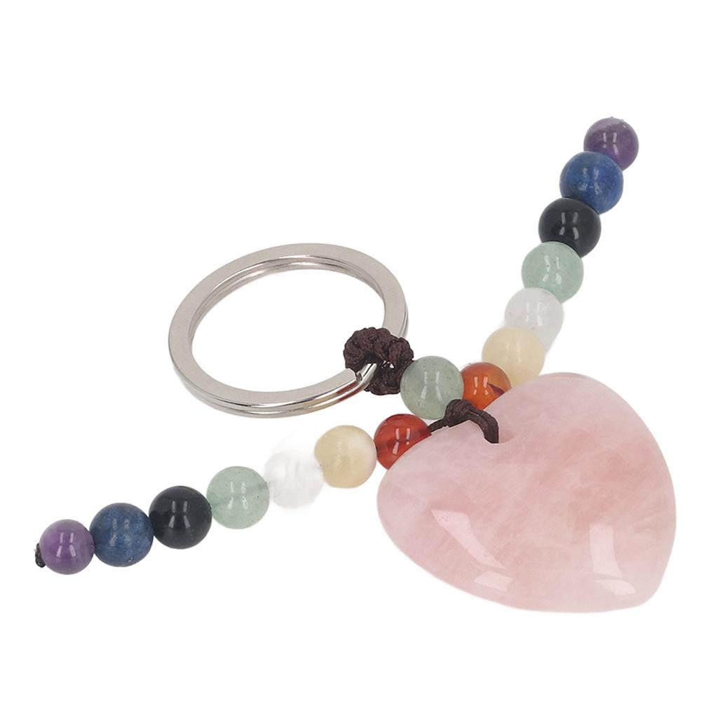 Heart Chakra Stone Powerful Energy Balance Chakra Decorative Healing Crystal Stone Rose Quartz