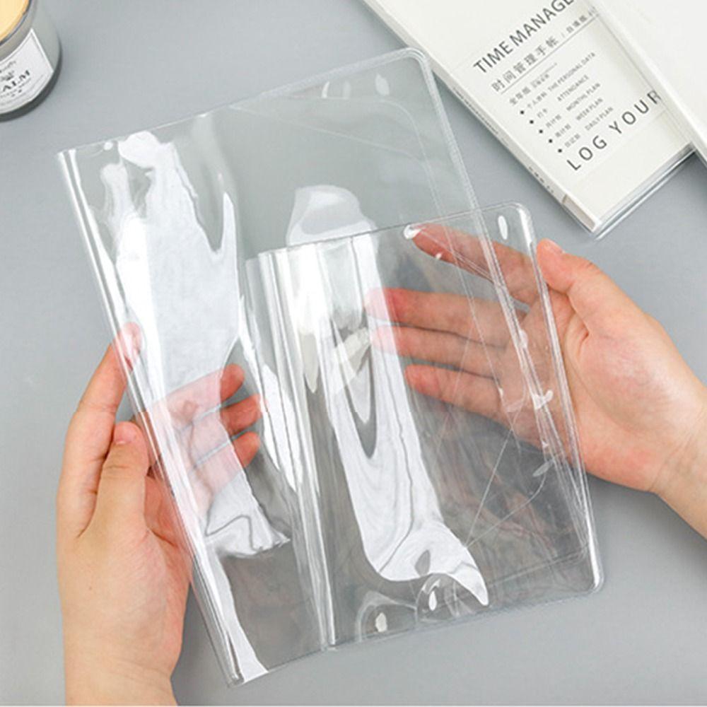 Transparent Notebook Protective Sleeve A5/A6 Scrapbooking Cover  Agenda Planner