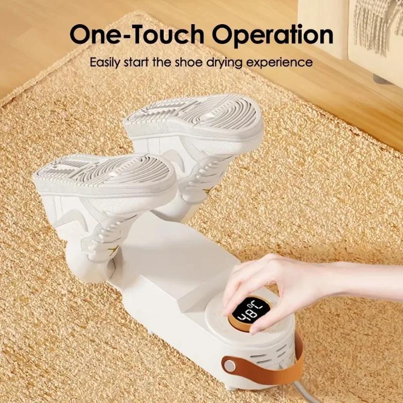 Electric Shoe Dryer Boot Warmer Shoe Fast Drying Boot Deodorizer Multifunction Sock Dryer UV Foot Boot Dryer Shoe Heater EU Plug