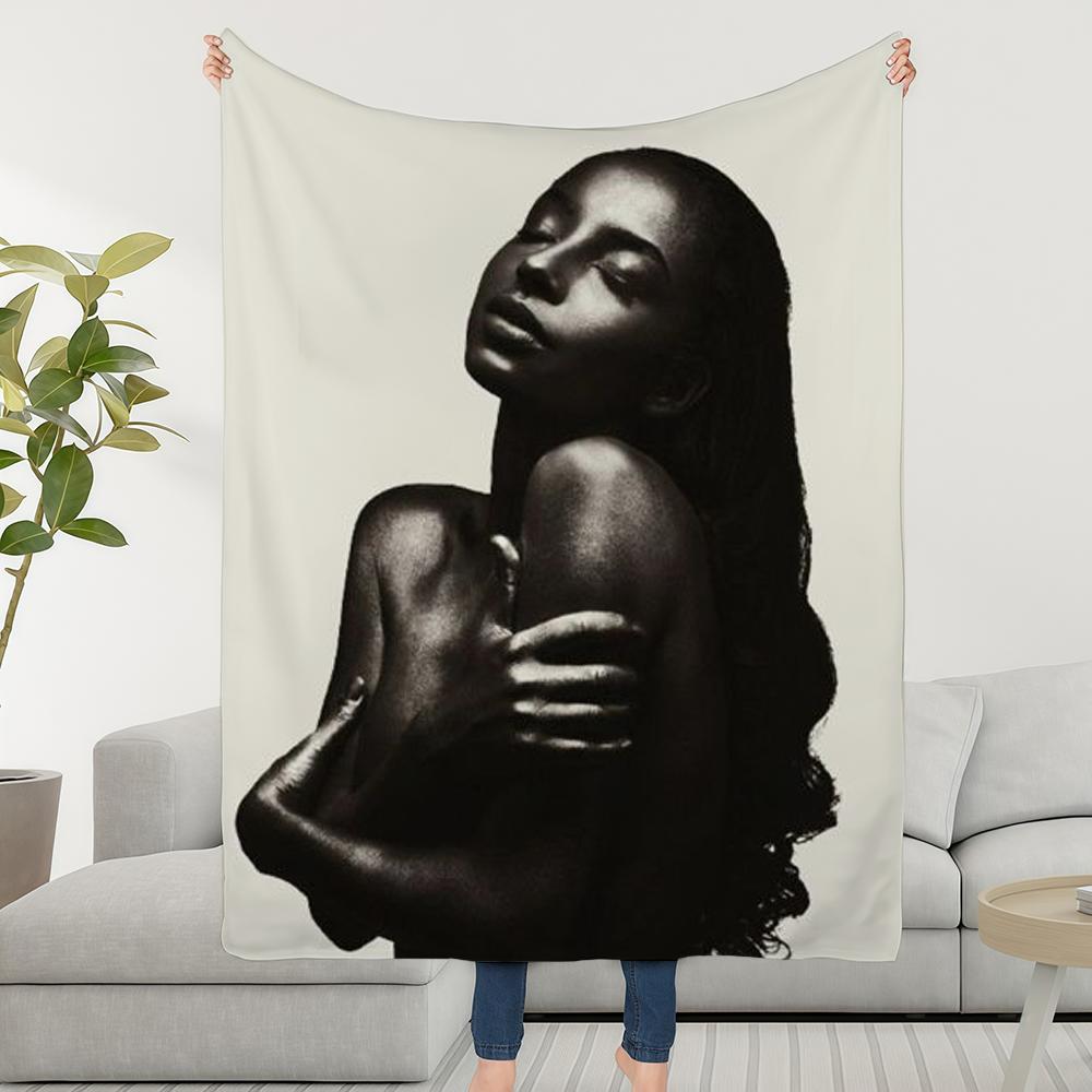 Band Blanket Throw Super Cosy Album Plush Living Room Sofa S-Sade-ES Couch Childish Birthday Gifts