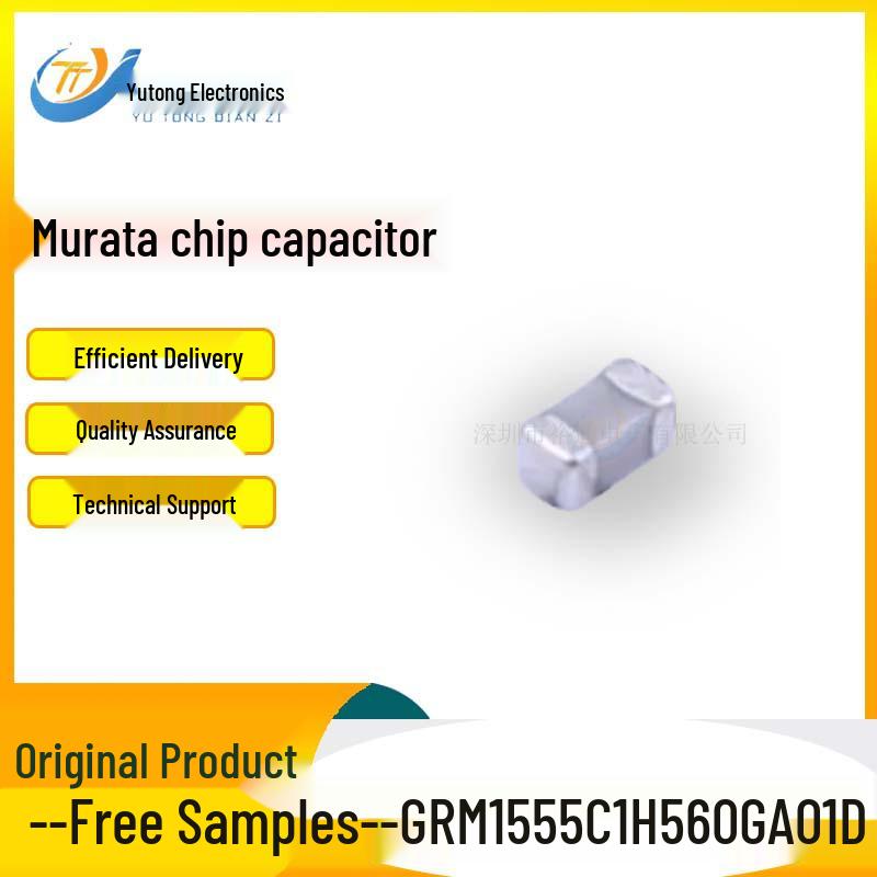 

Murata 0402 Ceramic Chip Capacitor, 56pF C0G, 50V, 2%