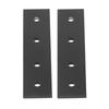 2PCS 4 Hole Connecting Plates Aluminum Alloy Flat Straight Brackets Metal Fastener Accessories 2020
