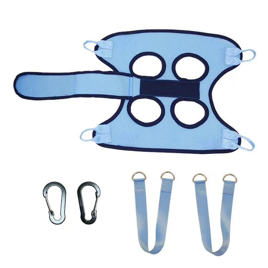 Dog Grooming Support | Breathable Mesh Fabric, Pet Harness with Straps,