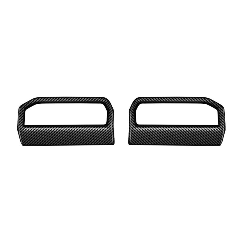 Car Dash A/C Air Conditioner Outlet Vent Cover Panel Trim For Toyota TACOMA 2024 Car Interior Accessories Carbon Fiber