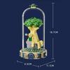Le Petit Prince Pantasy Building Blocks Eternal Rose Dust Cover Puzzle Assembling Model Toys Desktop Decoration Birthday Gift