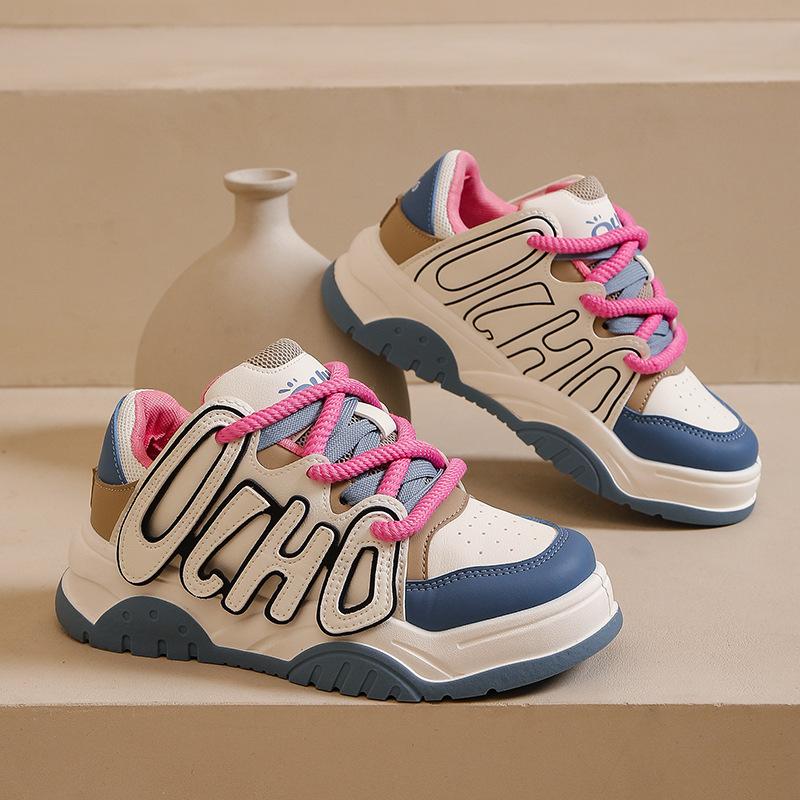 

Customized platform bread shoes women s shoes new dad shoes niche design Guochao high street student leisure sports board shoes 40