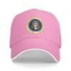 Siegel des Präsidenten der Vereinigten Staaten Baseballkappe Unisex Hip-Hop Trucker-Kappe Polyester Sonnenschutzkappen Hochwertige Kappen