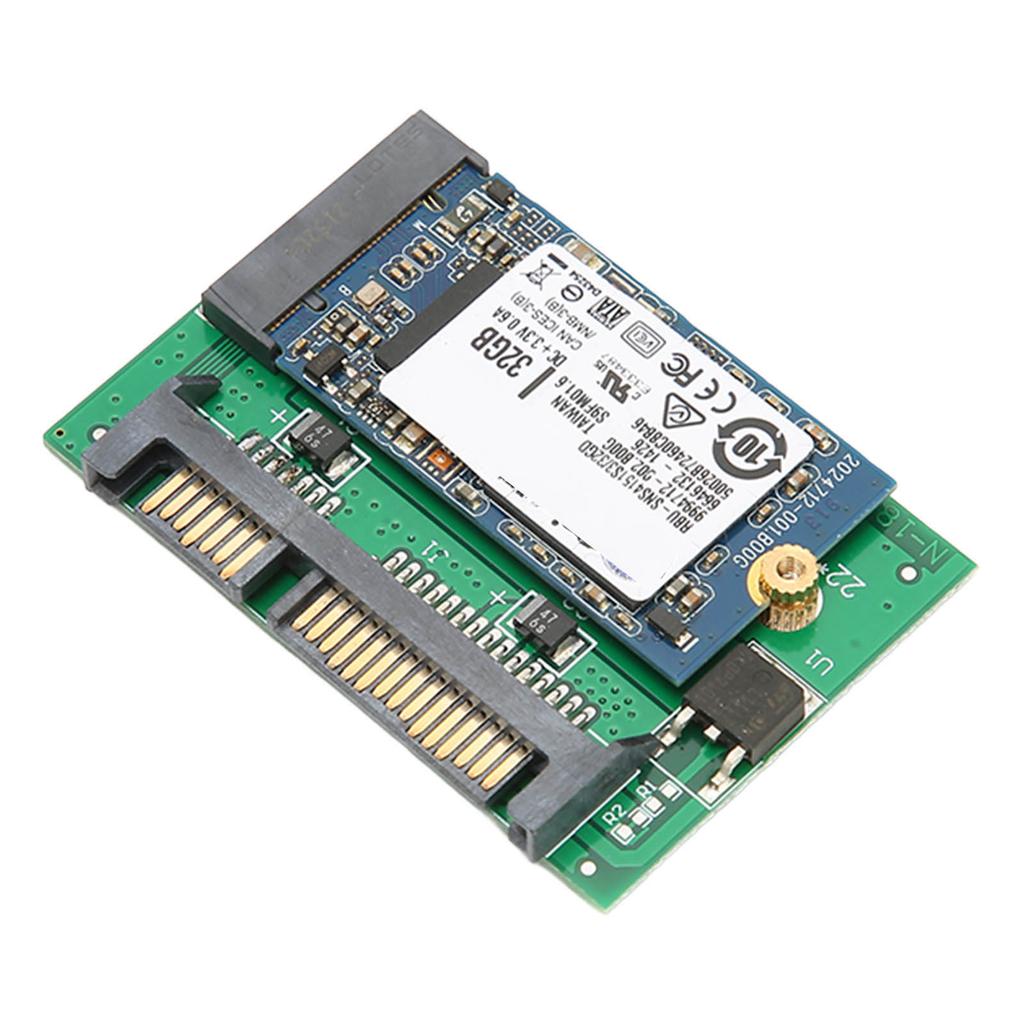 SATA Adapter M.2 SSD 2-in-1 Grote Capaciteit Stabiel Betrouwbaar Draagbaar Plug and Play Computeraccessoires 32GB