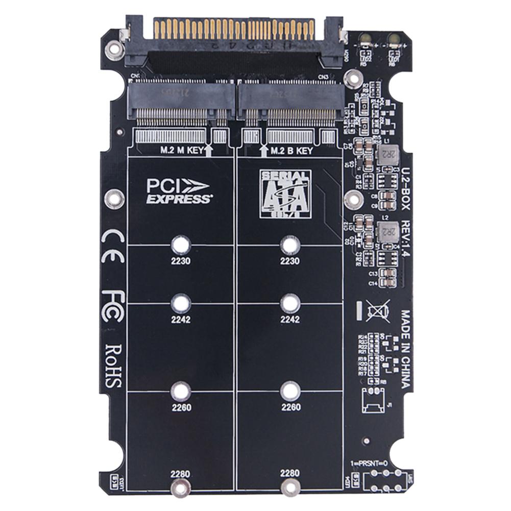 PCIe M.2 Adapter Converter M.2 SSD To U.2 Adapter Card M.2 NVMe SATA-Bus NGFF SSD To PCI-e U.2 SFF-8639 for 2230/2242/2260/2280