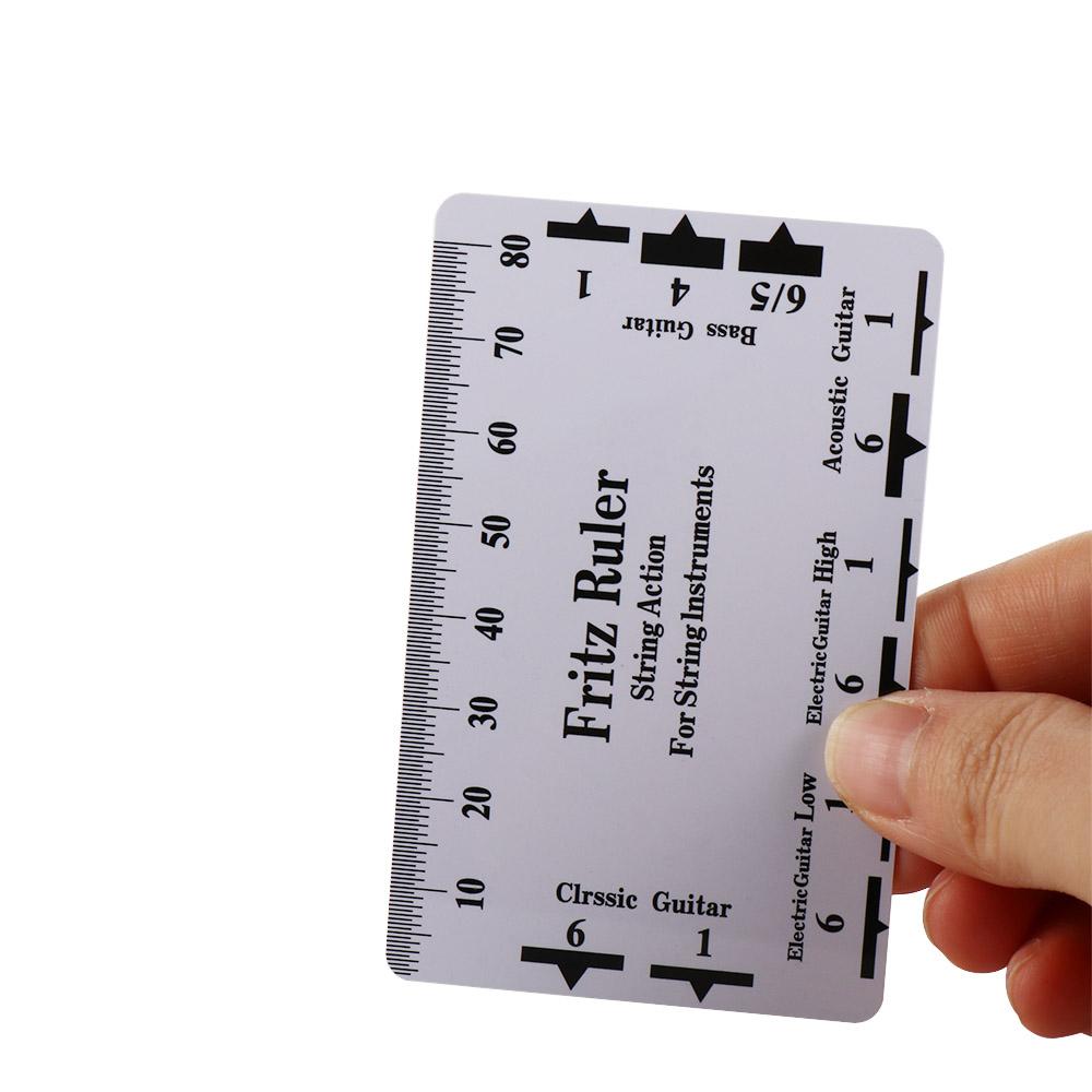 Measurement Guitar Ruler Luthier Tools Action Gauge Ruler String Pitch Ruler  Ukulele Bass