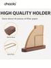 1pc Coffee Filter Paper Holder Filter Paper Rack, Walnut Wooden Filter Paper Stand, Pour Over Coffee Filter Paper Storage