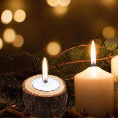 Porta-velas de madeira para velas de chá para centros de mesa de casamento Halloween Mesa Casamento Festa de Aniversário Dia dos Namorados Decorações para Casa