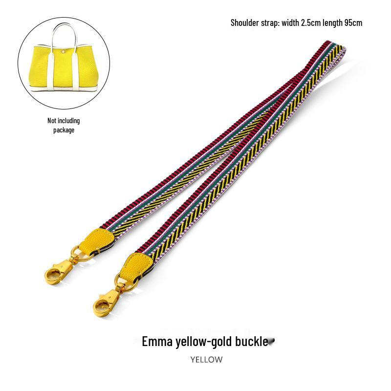 F-26 Twill Canvas Bag Strap: 2.5CM Width, 5CM Adjustable Wide Shoulder Strap for Versatile Suitcase and Bag Accessories