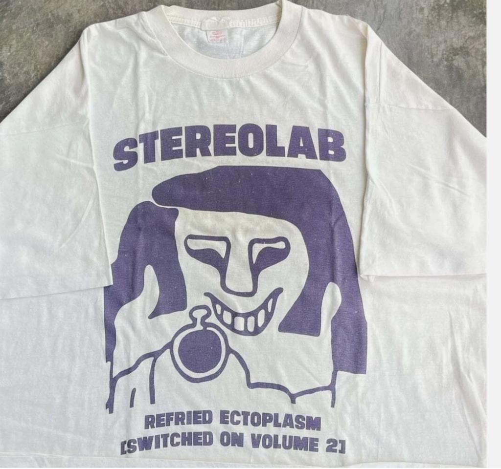 1995 Stereolab Band Geschenk für Fan Weiß Farbe Baumwoll T-Shirt Volle Größe S-4XL