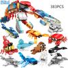 Funny Joy Insect Animals Figures Set Mini Building Blocks Toy Assembly 3D Constructor Micro Bricks For Kids Boys Present Plaything