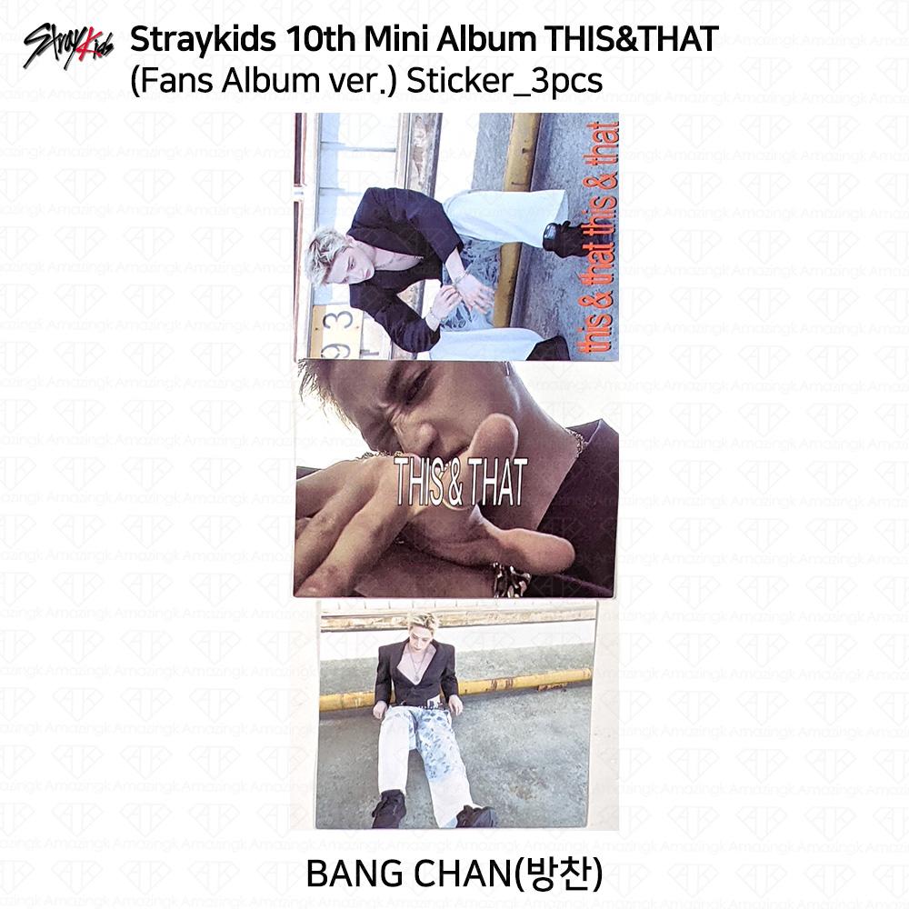 Stray Kids Il 10° Mini Album THIS&THAT Edizione Fan Album. Cartolina fotografica