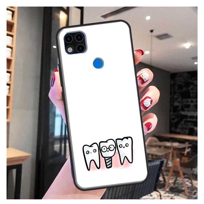 

Стоматолог Зубная медсестра для Xiaomi Redmi Note 11 Pro Чехол для телефона Redmi 9T 9A 9C 9S 10S Note 9 10 Pro Задняя крышка Redmi Note11Pro Plus