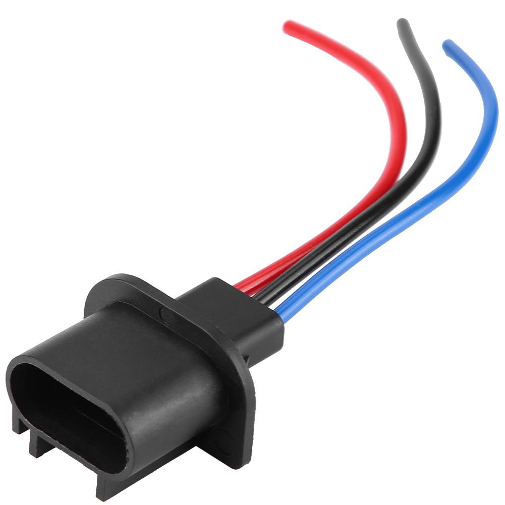 Headlamp Wiring Adapter Socket Harness Male Head with Cable