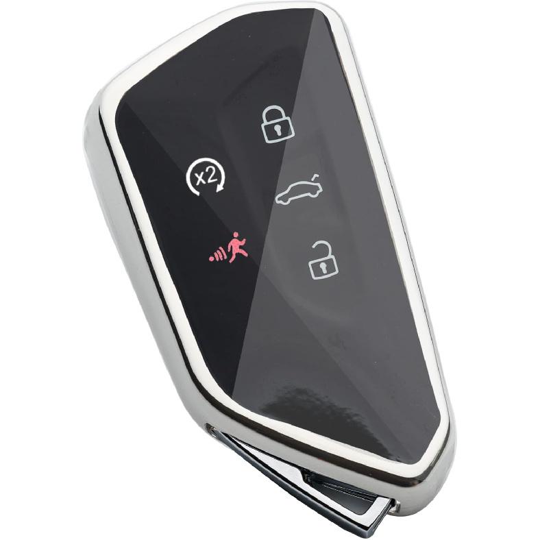 Key Fob Cover Fit for VW Atlas ID.4 ID.3 MK8 Golf GTI Seat Leon MK4 Skoda Octavia 2024 2025