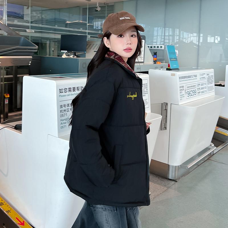 Autumn Winter Thicken Warm Parka Women Casual Sweety Solid Color Big Pocket Loose Jackets Outwear