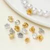 2Piece/Pack 14/18K Gold Color Plated Flower Shape Charms Pendants for DIY Bracelet Necklace Jewelry Making Accessories