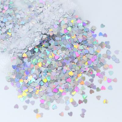 2g -Sacchetto a Forma di -Taglio Luminoso -Forma d'Arte PET Glitter San Valentino Accessori per Unghie Scintillii