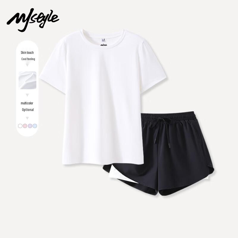 MJ Style Women's Quick-Dry T-Shirt & Shorts Set