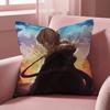 Anime To Your E-Eternity Cushion Cover Multi-Scene Pillow Cover for Home & Car - Reversible, Soft & Durable for Daily Use