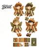 DIY Keepsake Crafting 4 Supplies Kit Fabric Boys Patchwork Tools Fairy Sewing Make Boys Doll