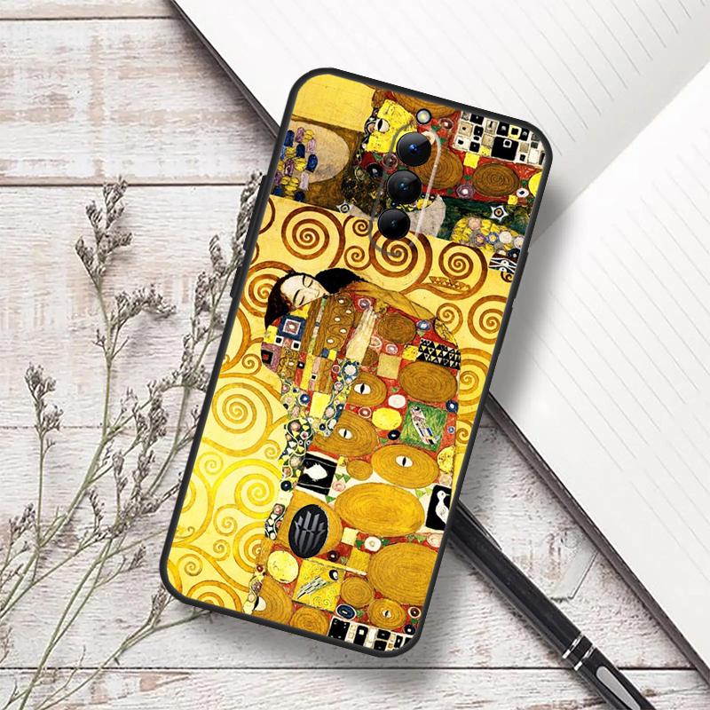 

Чехол Звездная ночь Климт Поцелуй для ZTE Nubia Red Magic 11 10S 9S 8S 8 9 10 Pro Plus 6 7 6S 7S RedMagic 10 Air Чехол Red Magic 6R