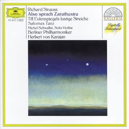 

CD STRAUSS KARAJAN BPO StraussAlso Sprach Zarathustr 4158532 Deutsche Grammo Germany Classical Used