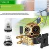 A25F-For Simpson For Pressure Washer Pump Replacement Valve- Cleaning 7104223 6Pcs For Pressure Washer Pump Rebuild Kit