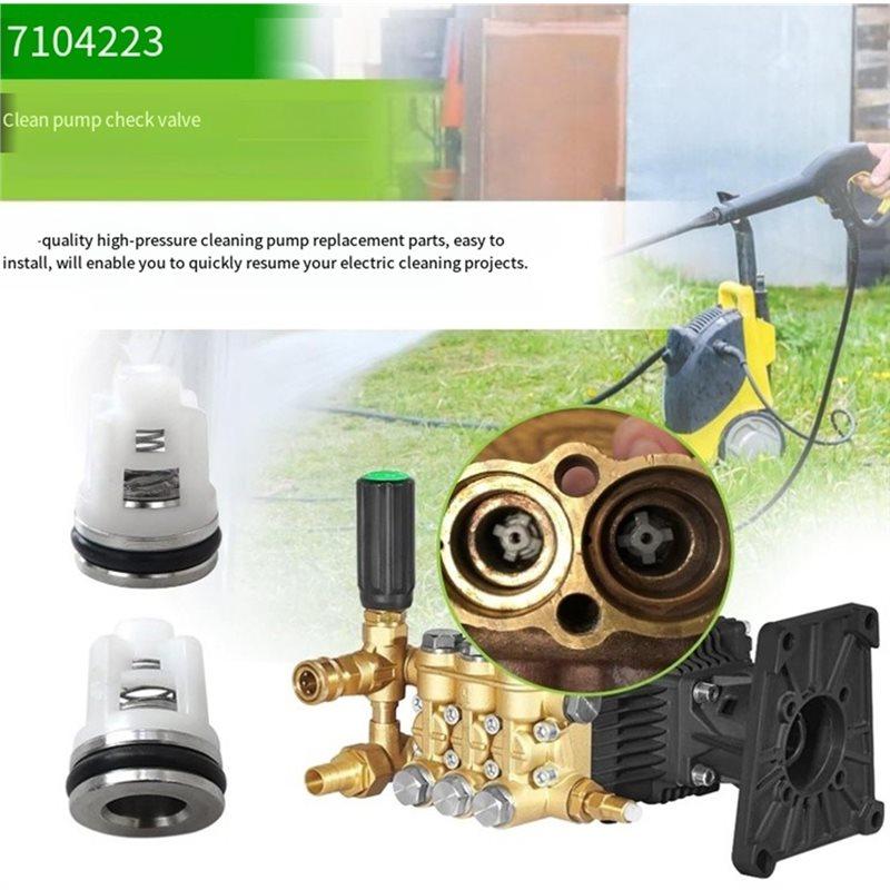 A25F-For Simpson For Pressure Washer Pump Replacement Valve- Cleaning 7104223 6Pcs For Pressure Washer Pump Rebuild Kit