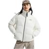 Li-Ning Hot Pot Down Jacket Series Water-Resistant Stand Collar 600 Fill Power Warmth Outdoor Casual Short Winter Down Jacket Women Jacket AYMU254-1