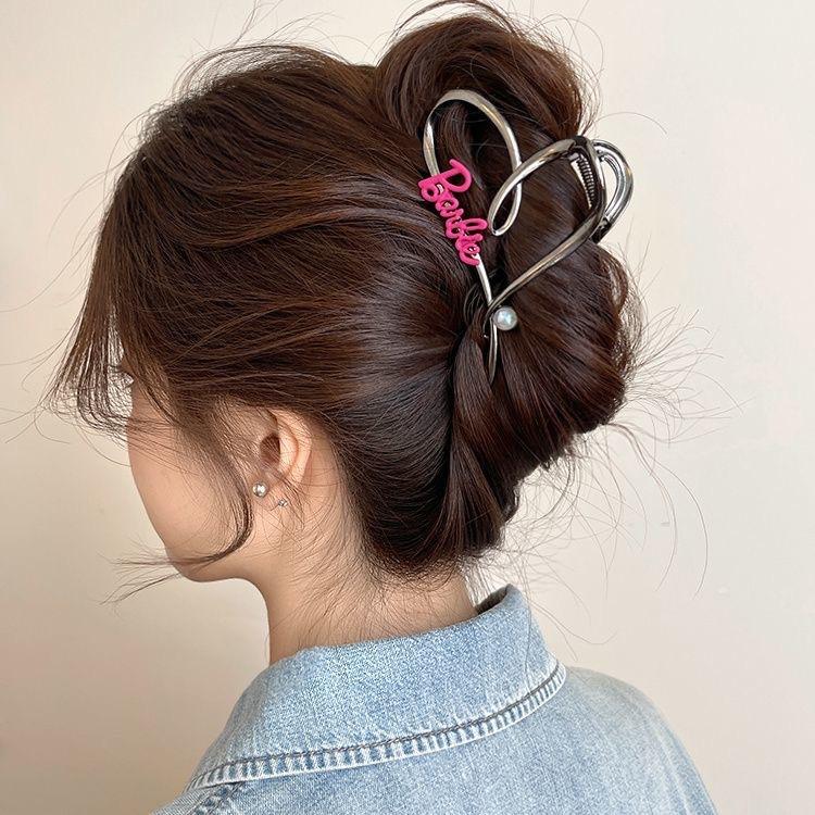 Alloy Womens Back-of-Head Grabber Large High-End Hair Claw Clip Summer 2026 Shark Clip Headpiece Japan and Korean Style